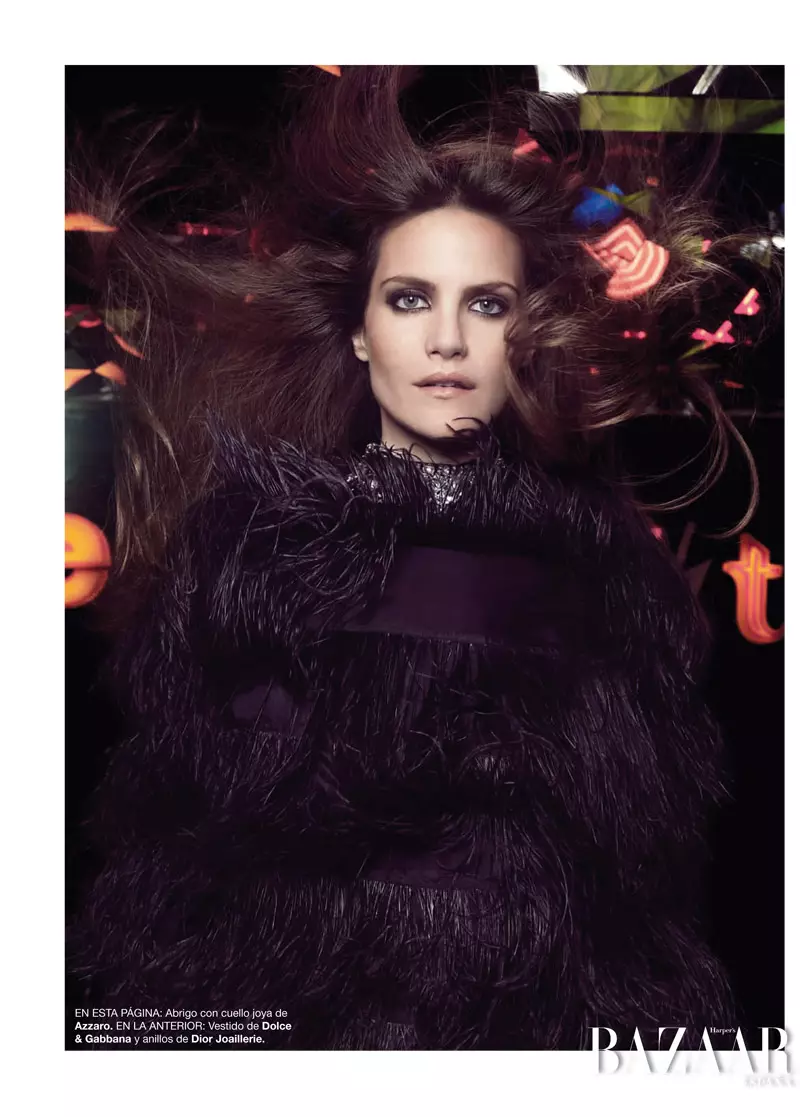 Missy Rayder para sa Harper's Bazaar Spain Nobyembre 2010 ni Nico