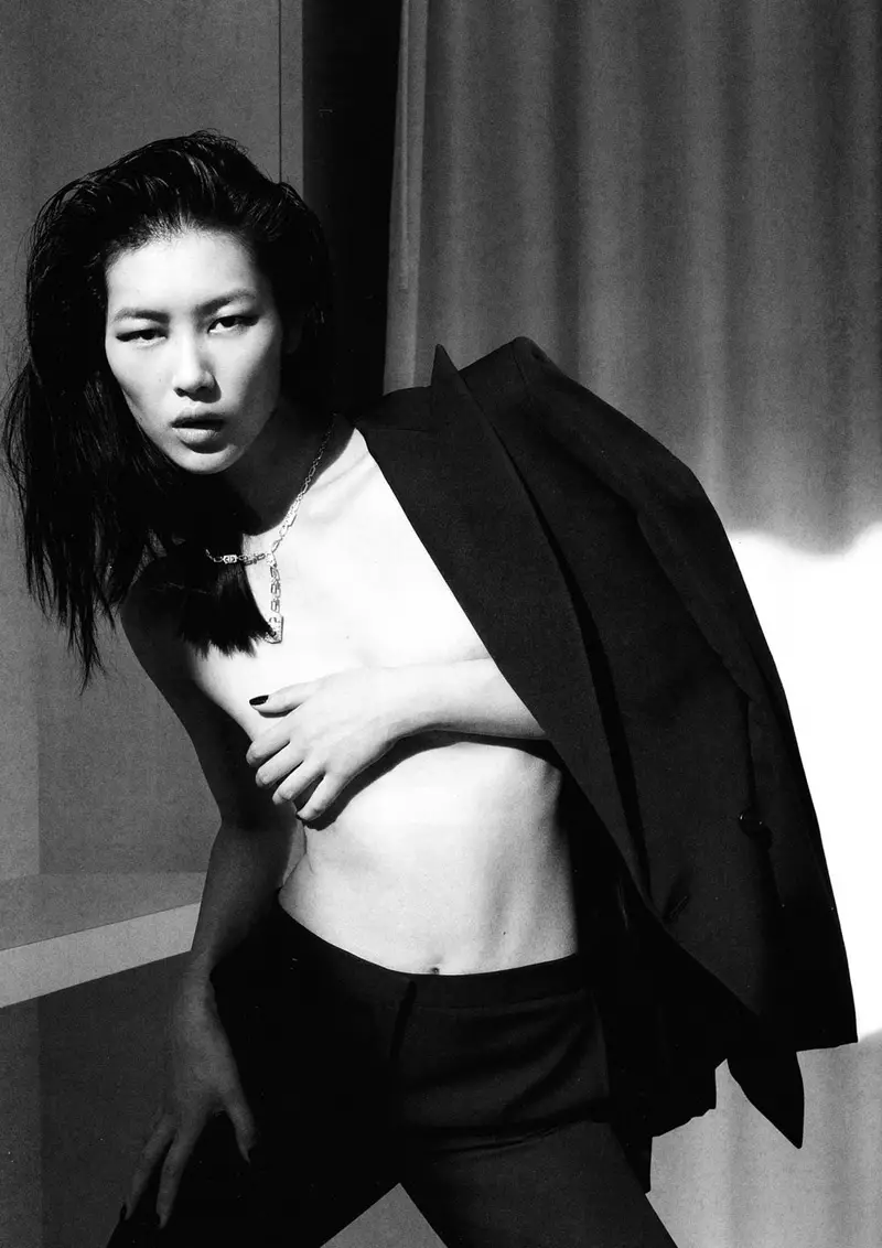 Liu Wen už „Numéro China“, 2010 m. spalio mėn., Tiziano Magni