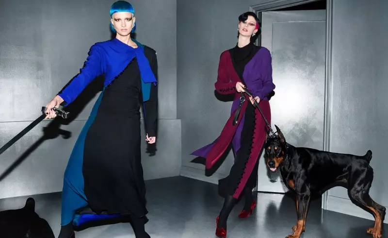 Veronika Vilim e Sarah Abney protagonizan a campaña outono-inverno 2018 de Marc Jacobs