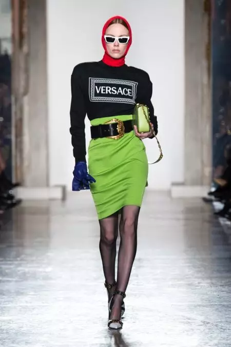 Versace, 2018 Sonbaharında Renkli Ekoselere Başladı
