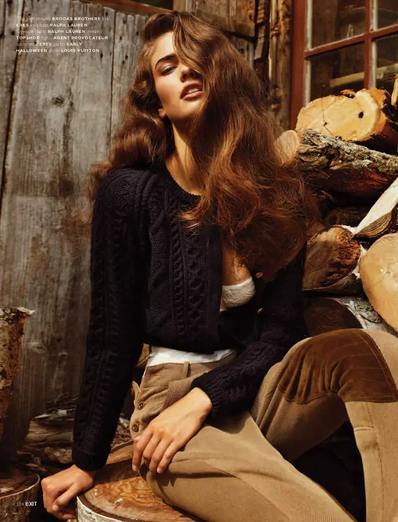 Kendra Spears de Benny Horne por Exit F/W 2011