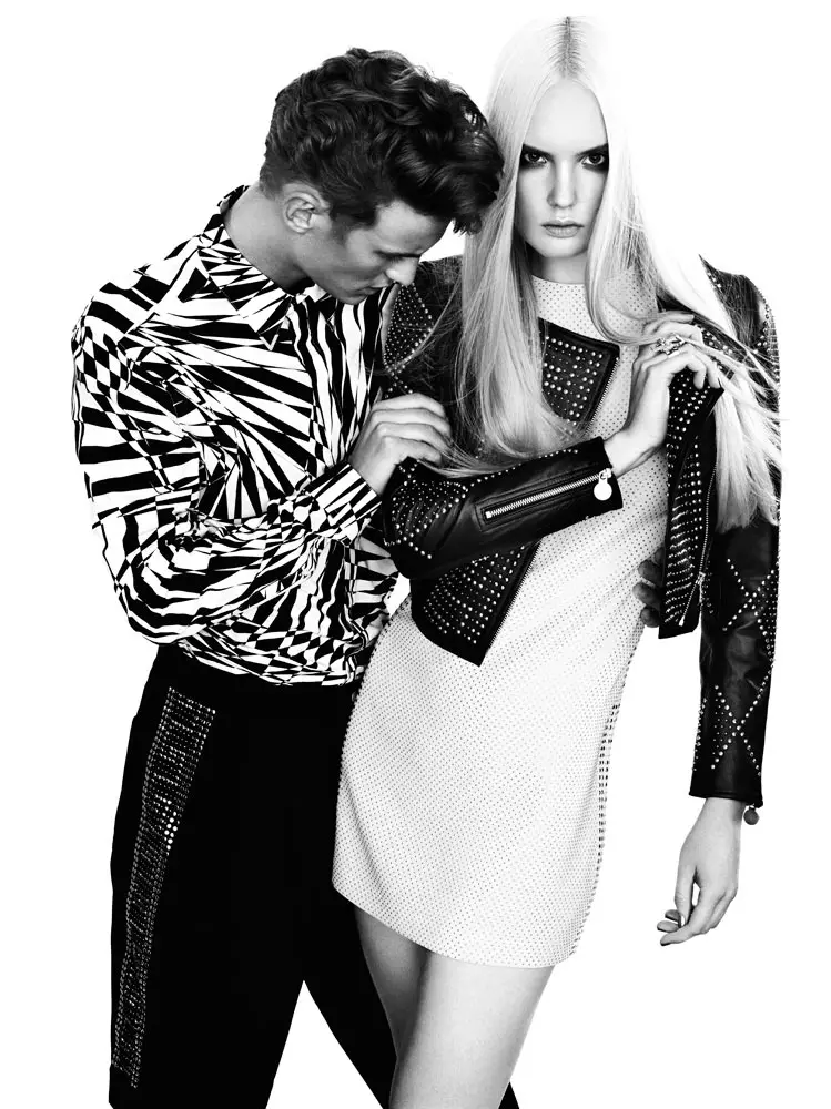 Henrietta Hellberg ni Tobias Lundkvist sa Versace para sa H&M para sa Rodeo