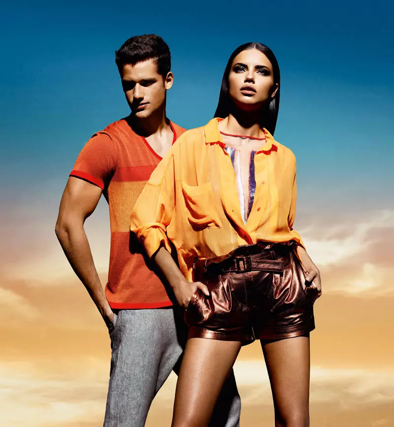 Gui Paganini ၏ Forum Spring 2012 Campaign အတွက် Adriana Lima