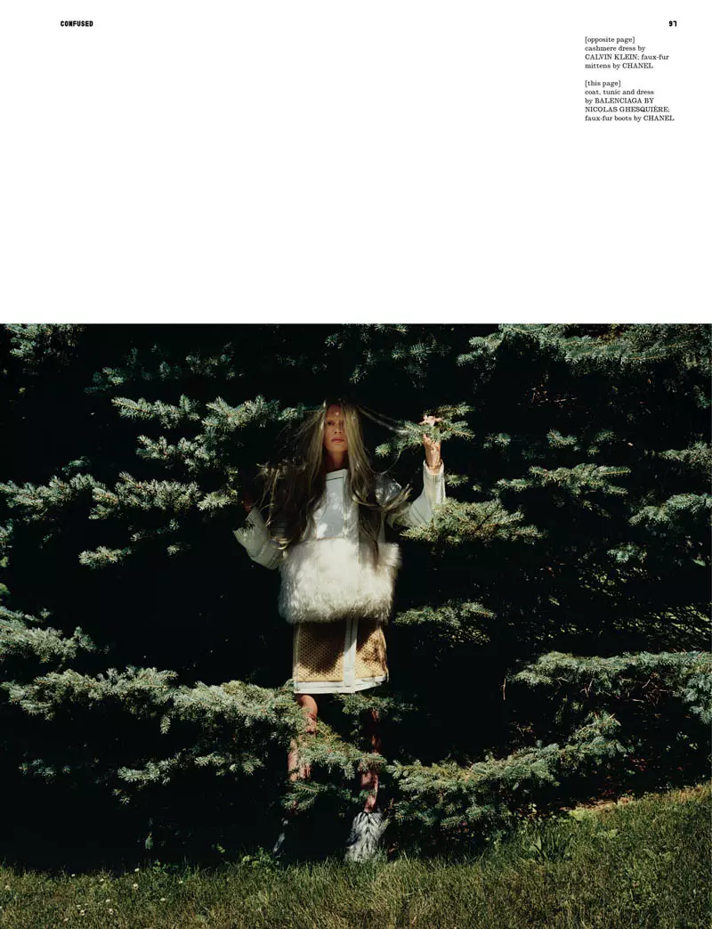 Tierney Gearon의 Dazed & Confused 2010년 8월의 Kristen McMenamy