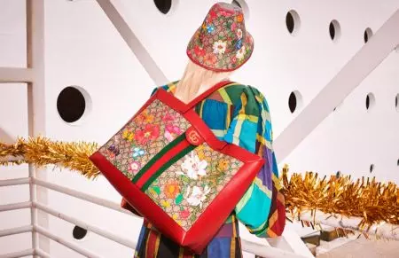 Si Gucci Miadto sa Tropical Getaway alang sa Holiday 2019 Campaign