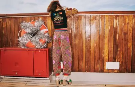 Gucci faz uma viagem tropical para a campanha de férias de 2019