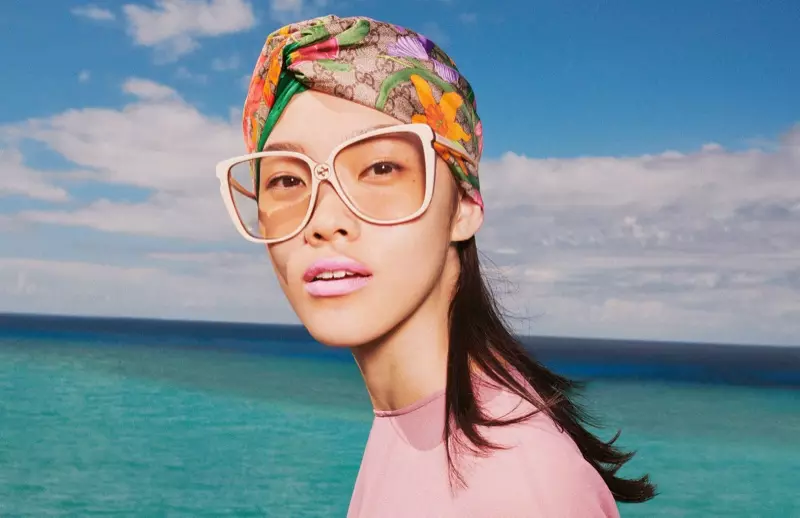 Brillen staan in de schijnwerpers in de Gucci Holiday 2019-campagne