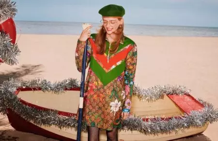 Gucci отправляется в отпуск в тропики для кампании Holiday 2019