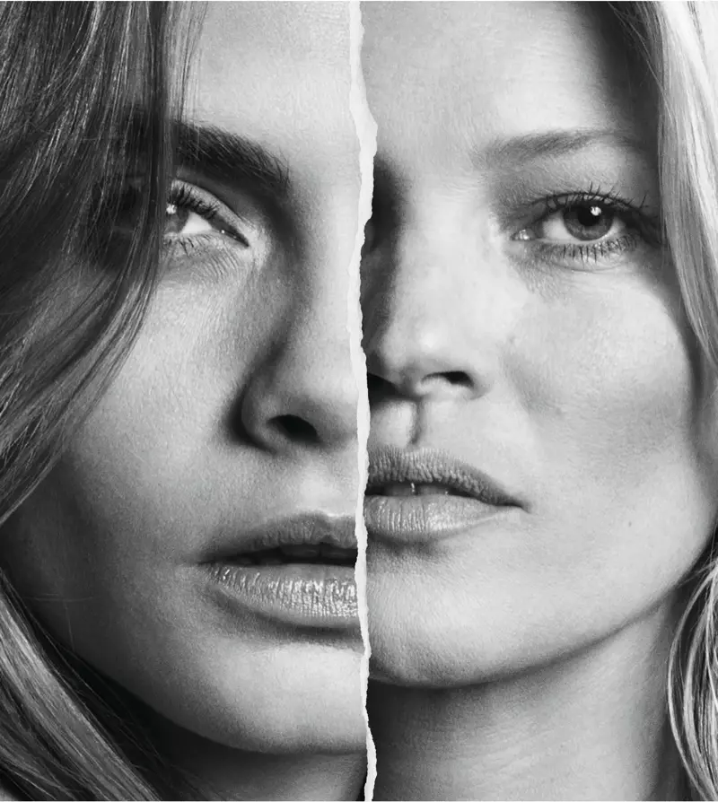 Manqonun 2015-ci ilin payız kampaniyasında Cara Delevingne və Kate Moss rol alır