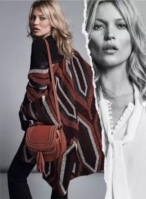 Kate Moss & Cara Delevingne o 70s pepe i le Mango's Fall 2015 Campaign