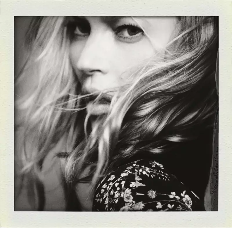 Polaroïd de Kate Moss pour Mango