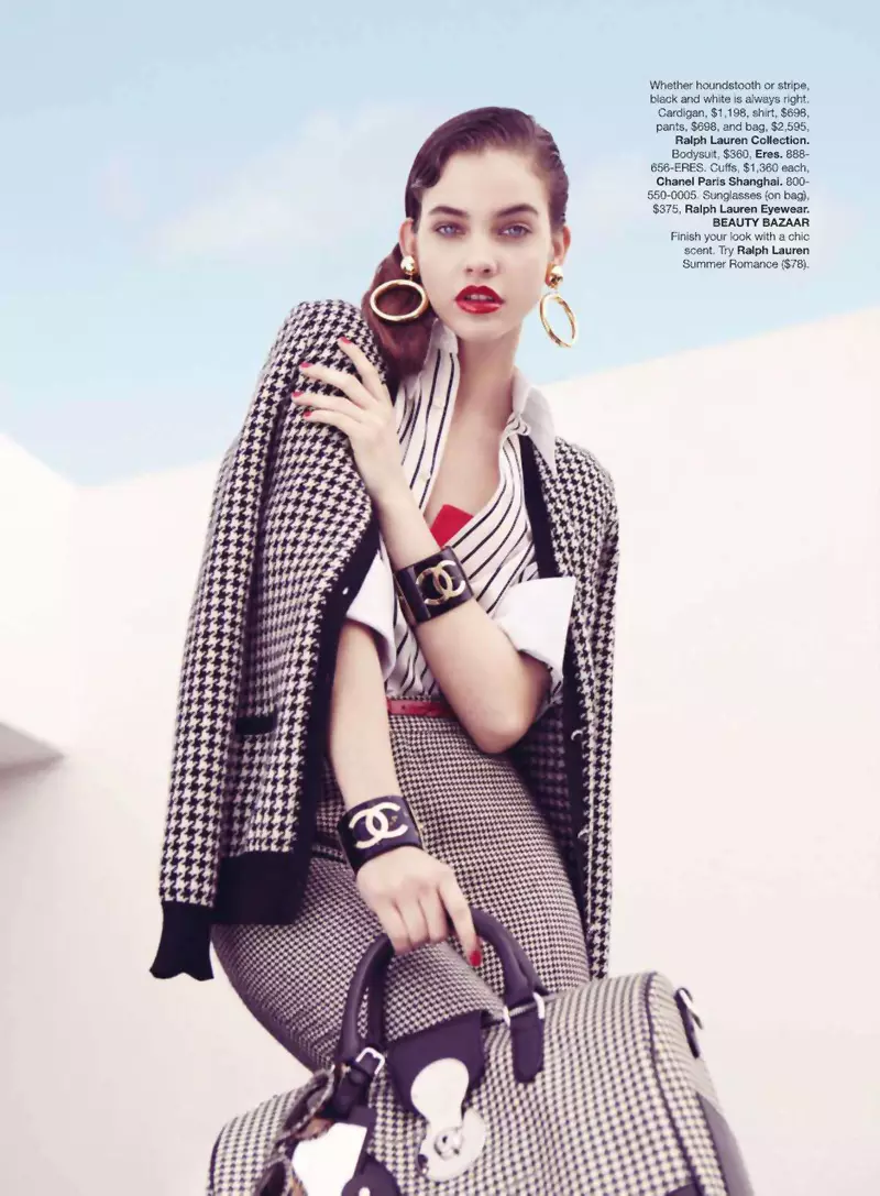 Barbara Palvin, Benjamin Alexander Huseby elokuvalle Harper's Bazaar US toukokuu 2010