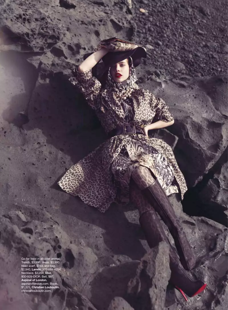 Barbara Palvin ka Benjamin Alexander Huseby bakeng sa Harper's Bazaar US May 2010