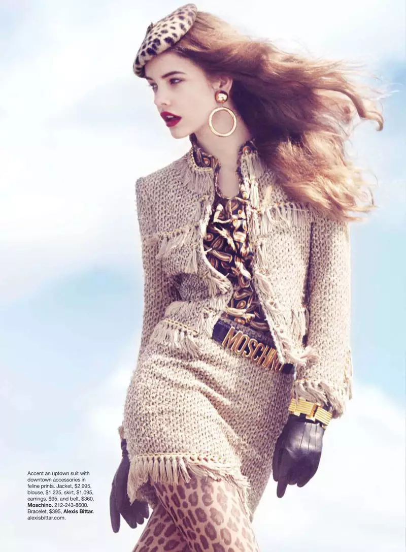 Barbara Palvin saunia e Benjamin Alexander Huseby mo le Harper's Bazaar US Me 2010