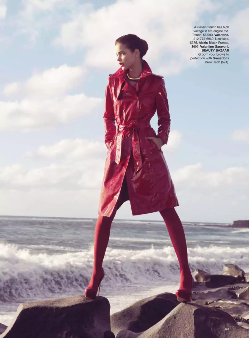 Barbara Palvin của Benjamin Alexander Huseby cho Harper's Bazaar US tháng 5 năm 2010