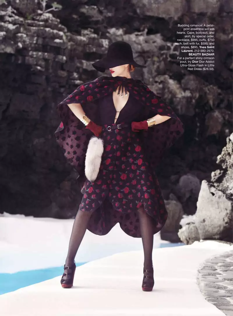 Barbara Palvin, Benjamin Alexander Huseby elokuvalle Harper's Bazaar US toukokuu 2010