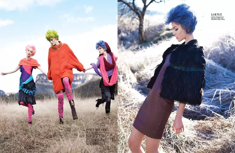 Valley of the Dolls Simon Upton-ek Harper's Bazaar Singapurrerako 2010eko irailean