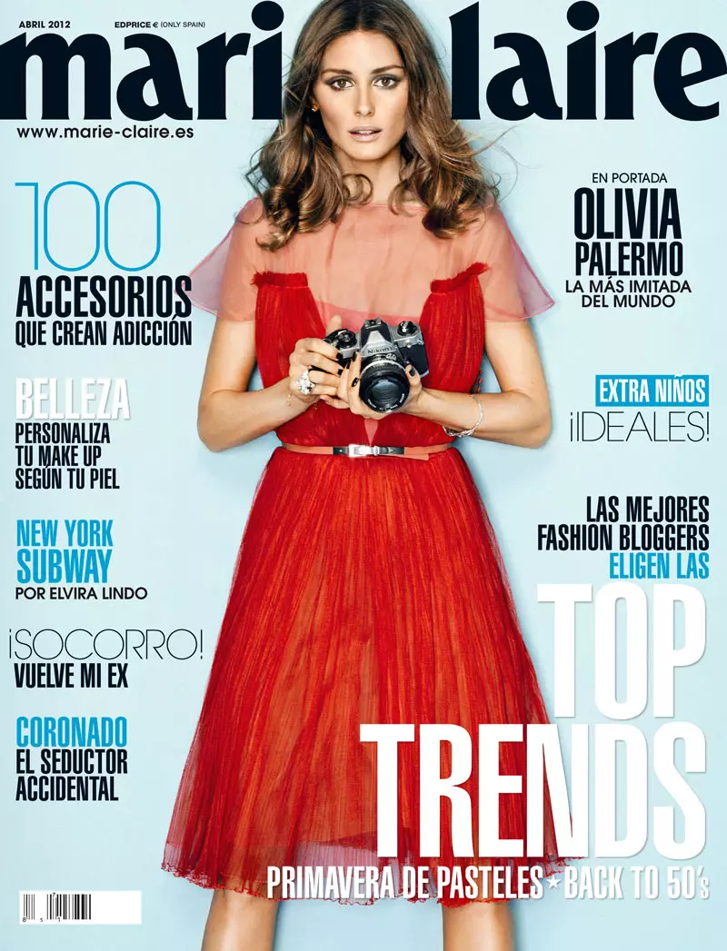 Олівія Палермо для Marie Claire Spain, квітень 2012 року