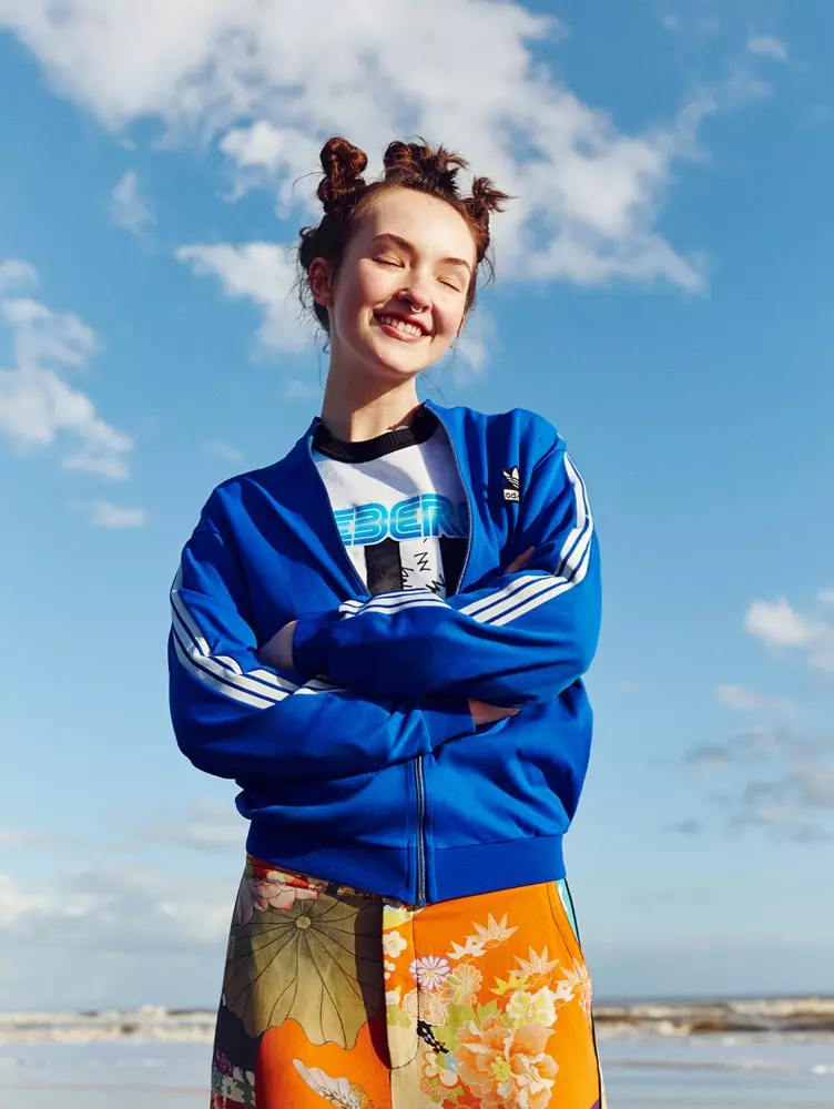 Angela Longton Channels 90s Raver Style for Glamour UK