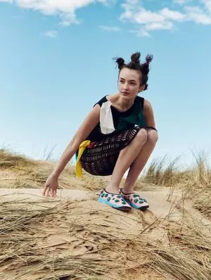 Angela Longton Channels 90 Raver Style for Glamour UK