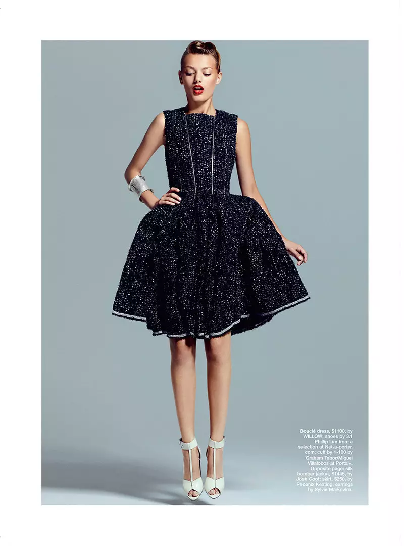 Bregje Heinen se prepara para Marie Claire Australia Outubro de 2012 por Kevin Sinclair