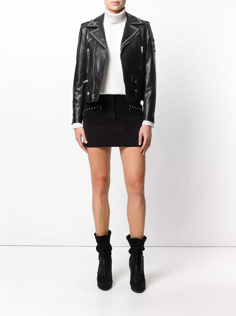 Jachetă Saint Laurent cu guler cu împletituri 4.990 USD