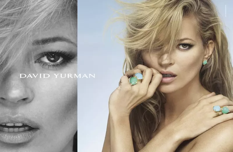 Kate Moss estrela a campanha primavera-verão 2016 de David Yurman