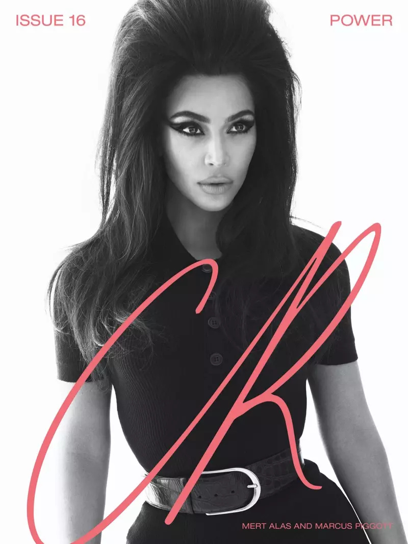 Kim Kardashian op CR Fashion Book #16 Cover