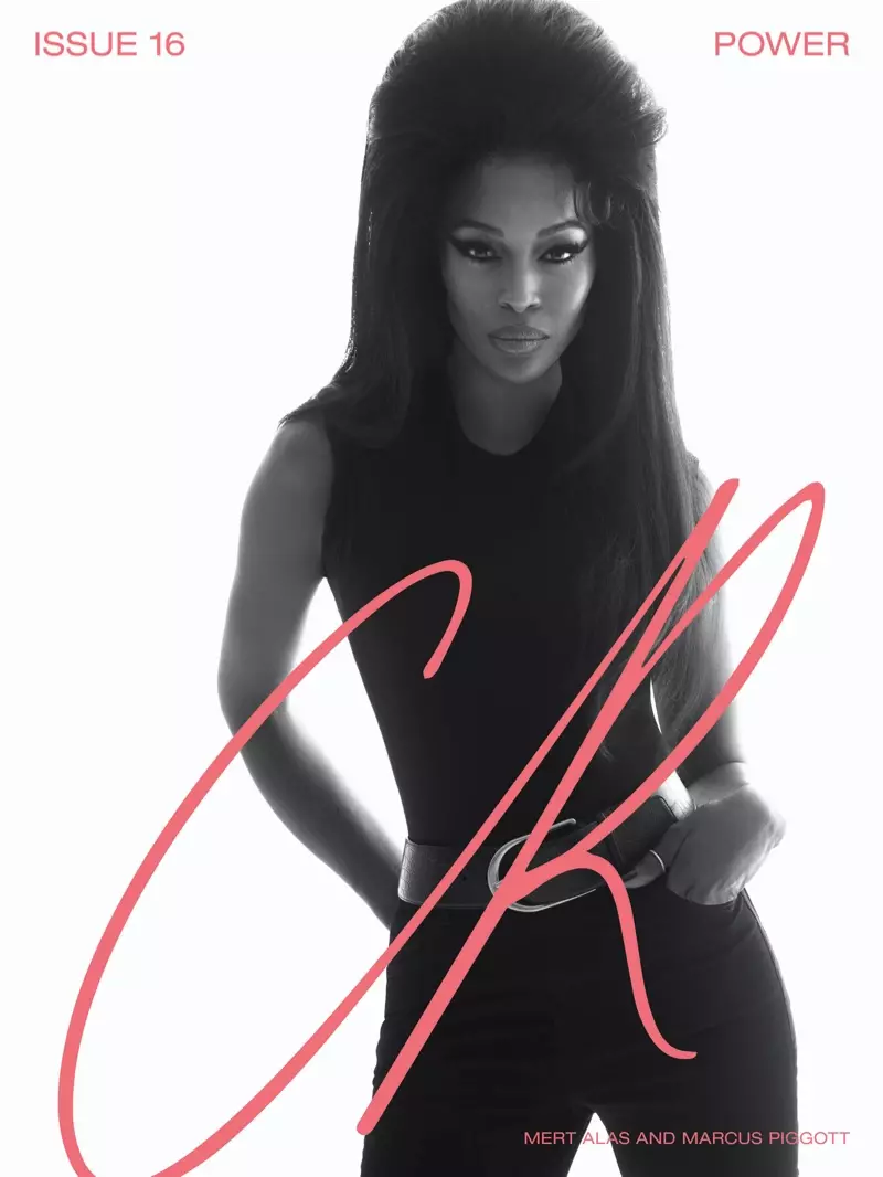 Naomi Campbell op CR Fashion Book #16 Cover