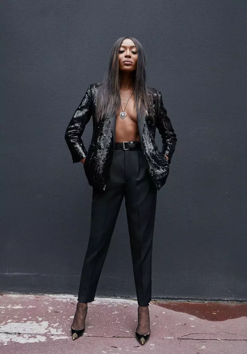 Naomi Campbell frontt Saint Laurent Le Smoking 2019 #YSL28 campagne