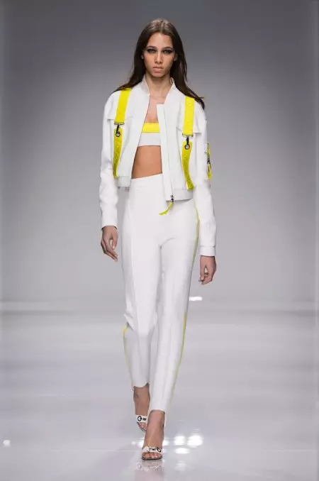 Atelier Versace Does Sporty Glam برای بهار 2016 کوتور