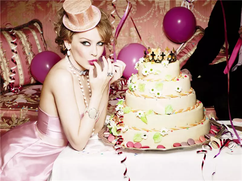 Kylie Minogue פון Ellen von Unwerth פֿאַר TOUS