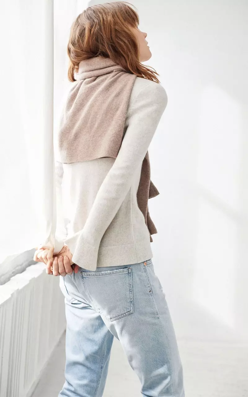 Club Monaco Pavla Cashmere Sweater û Hemwelatiyên Mirovahiyê Liya Jean