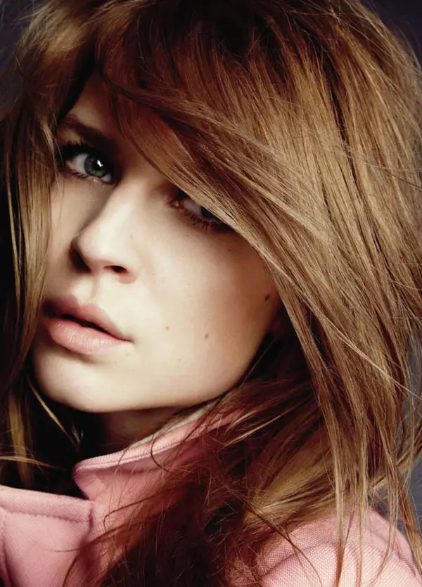 Clémence Poésy za Marie Claire ZDA, februar 2011, avtor Tesh