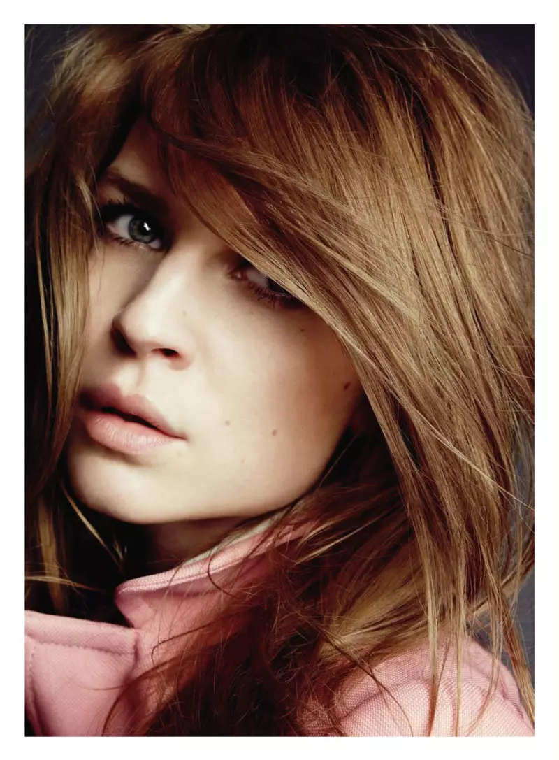 Clémence Poésy para Marie Claire US Febrero 2011 por Tesh