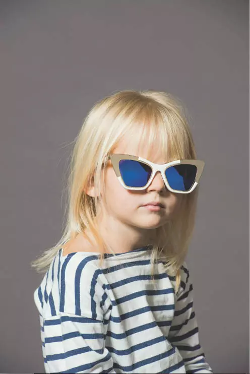 Cute Kids Front New Karen Walker Eyewear Advertising Campaign