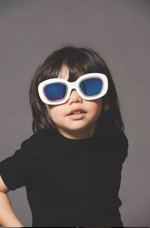 Cute Kids Front New Karen Walker Eyewear Advertising Campaign