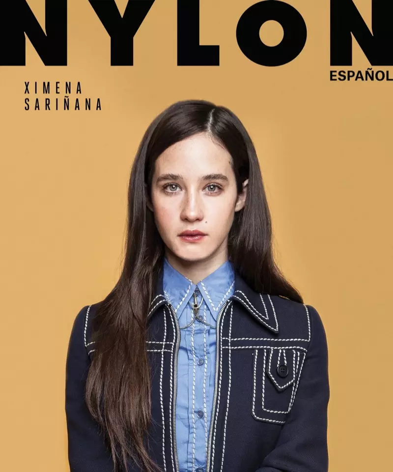 Ximena Sarinana op Nylon Español Mäerz 2015 Cover