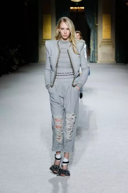 Balmain Mus Futuristic rau lub caij nplooj zeeg 2018