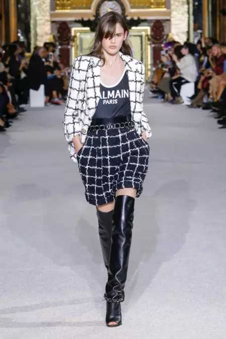 Balmain 2018-ci ilin Baharı üçün Lüks Monoxrom təklif edir