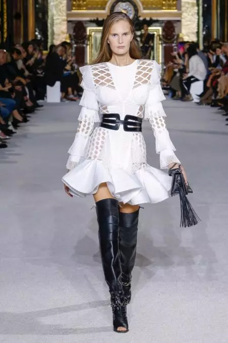 Balmain 2018 වසන්තය සඳහා Luxe Monochrome පිරිනමයි