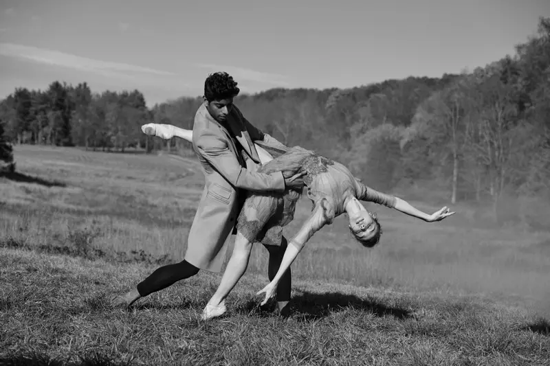 Nakuha ni Peter Lindbergh ang kampanya sa New York City Ballet sa 2016-2017