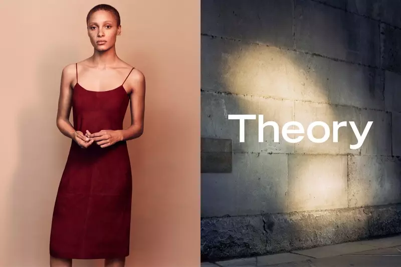 Theory의 2017 봄-여름 캠페인에 출연한 Adwoa Aboah