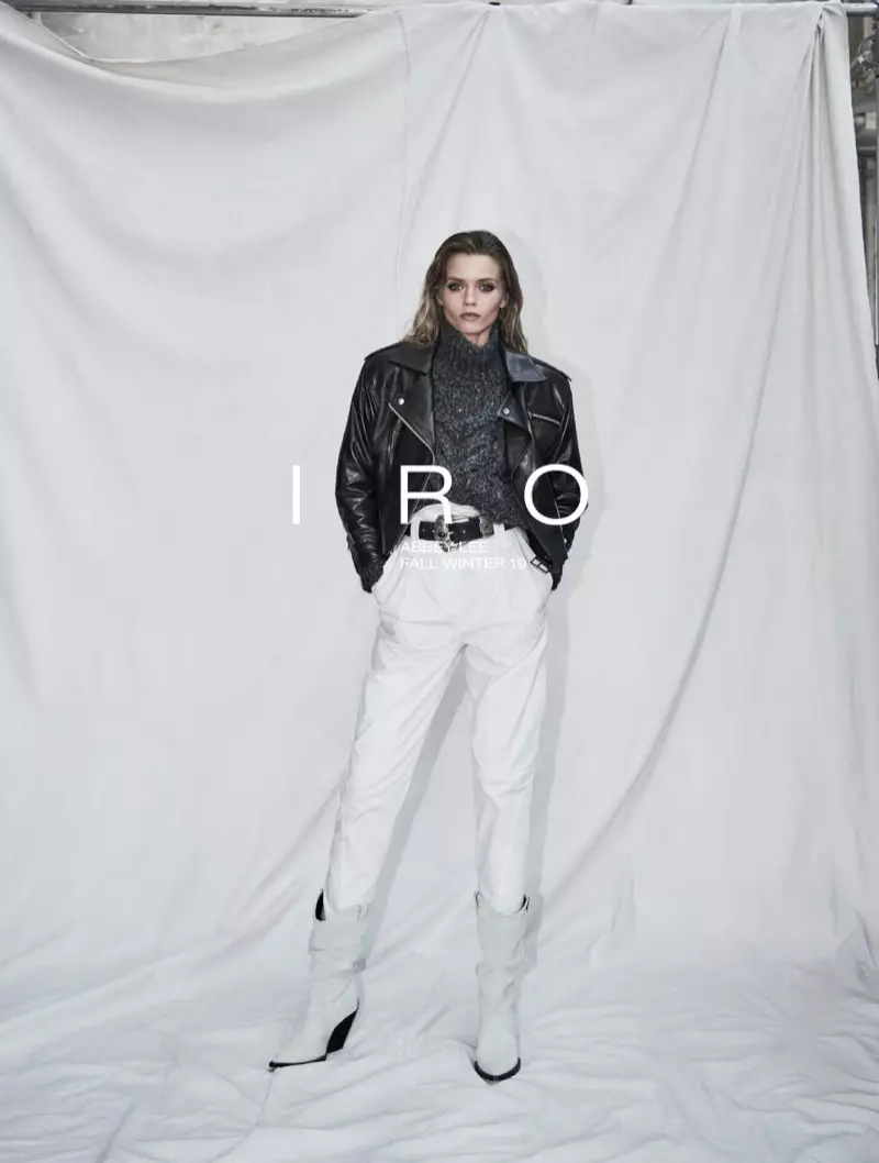 Modelo Abbey Lee Kershaw lidera campanha de outono-inverno 2019 da IRO