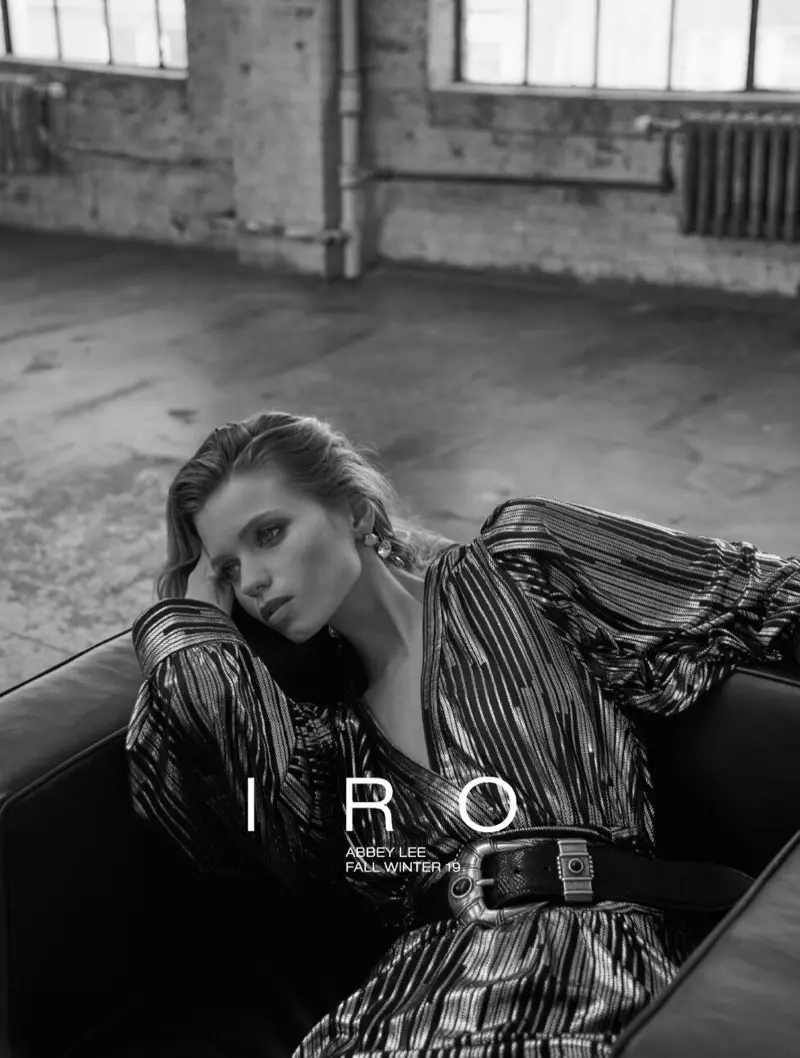 Abbey Lee Kershaw estrela a campanha outono-inverno 2019 da IRO