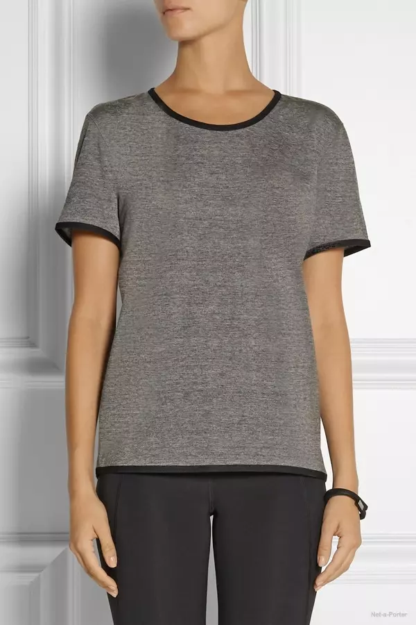 T-shirt en jersey Theory + Balance disponible chez Net-a-Porter pour 85,00 $