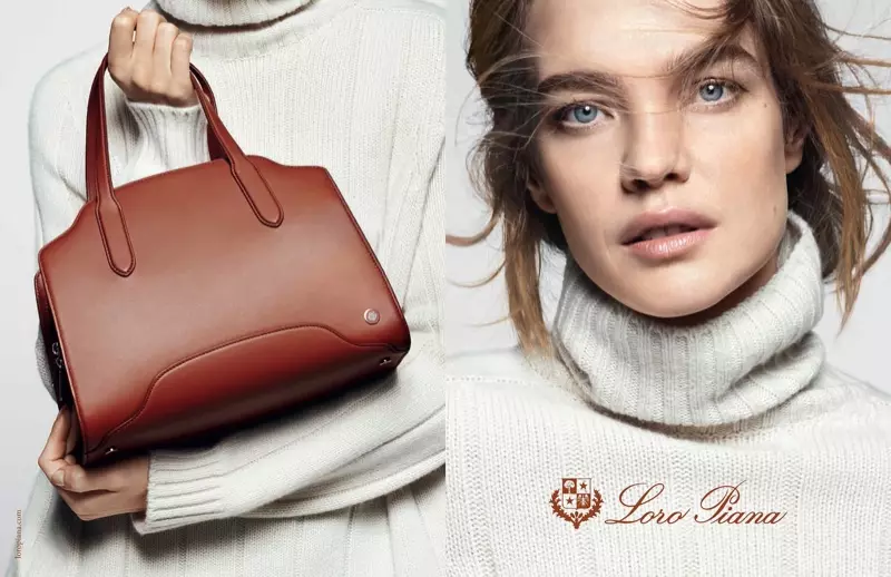 Natalia Vodianova protagonitza la campanya primavera-estiu 2021 de Loro Piana Sesia.