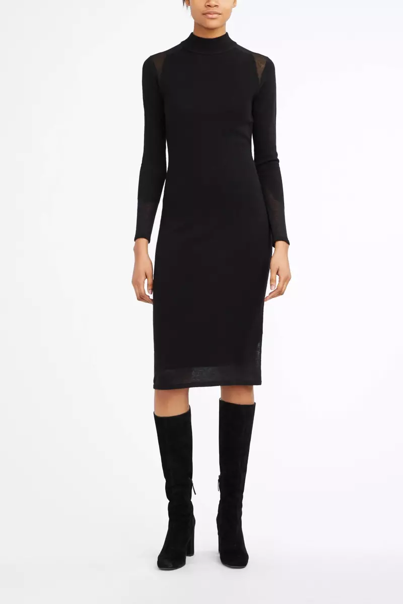 Kenza Turtleneck Sweater Dress - Elie Tahari