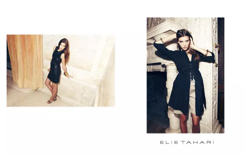 Elie Tahari forår 2011 katalog | Alison Nix & Ksenia af Nagi Sakai