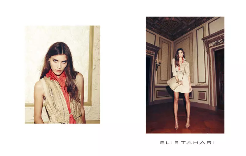 Elie Tahari Fréijoer 2011 Katalog | Alison Nix & Ksenia vum Nagi Sakai